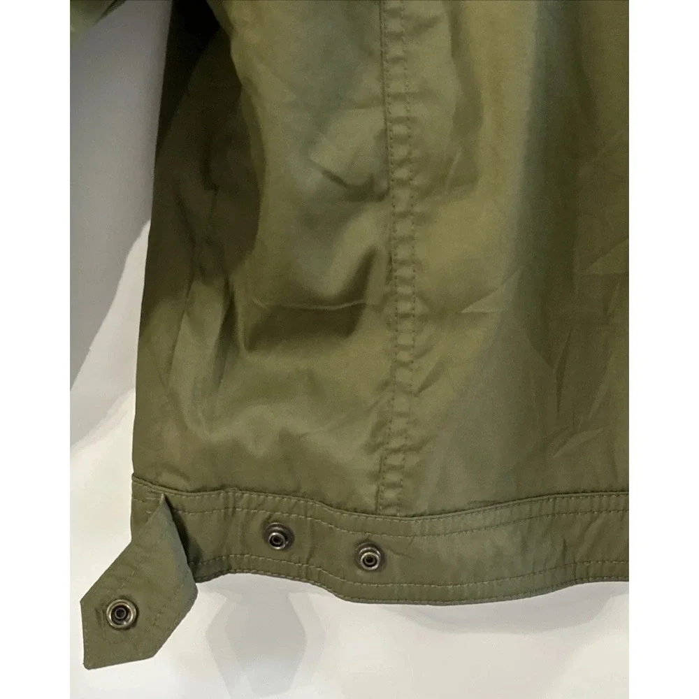 Boys Polo Ralph Lauren Harrington Jacket Full Zip Sz 3/3T Hooded Windbreaker